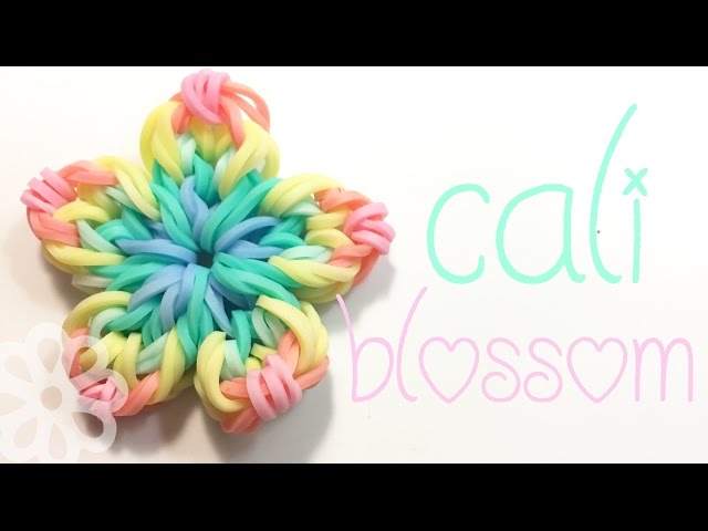 Cali Blossom | Hook Only | Rainbow Loom Charm