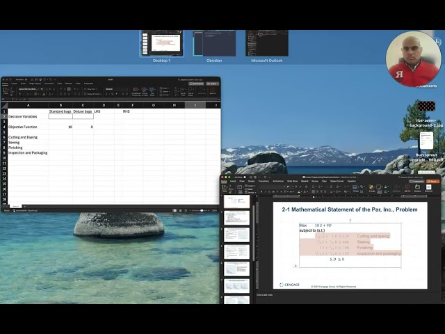 Liner Programming Solution using Excel solver (Part 1)