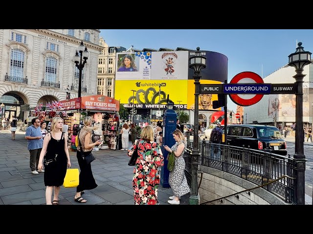 London City Summer Walk 2026 | 4K HDR Virtual Walking Tour around the City | London Walk 2026