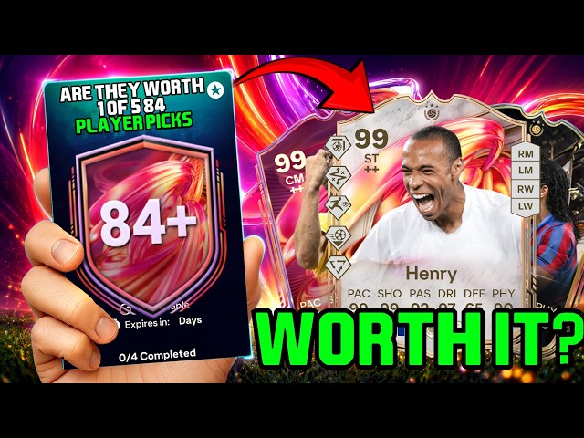 Are The 1 of 5 84+ PLAYER PICKS WORTH IT!? (FUTTIES PROMO)