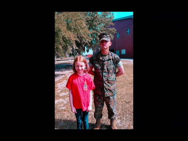 I love you charlie great job on you basic training!!!!!!