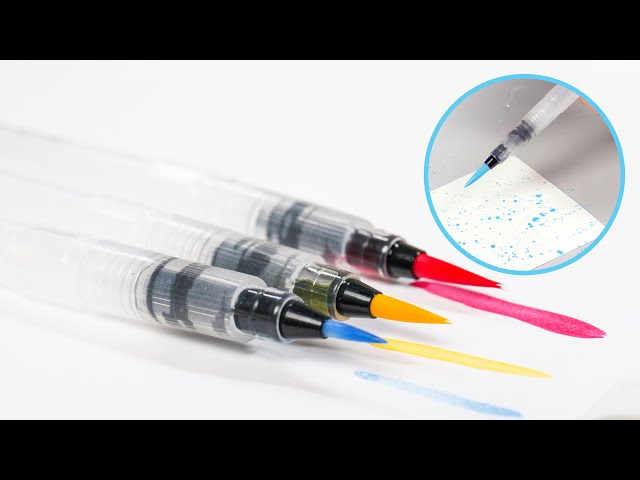 5 Fun Ways To Use Rounded Tip Water Brushes in Your Crafting | Scrapbook.com Exclusive
