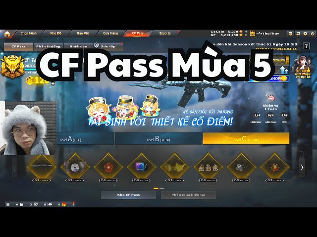 [ Đột Kích Crossfire ] Chào Mừng Bạn Đã Đến CF Pass Mùa 5 - Tuấn Thạch Sùng