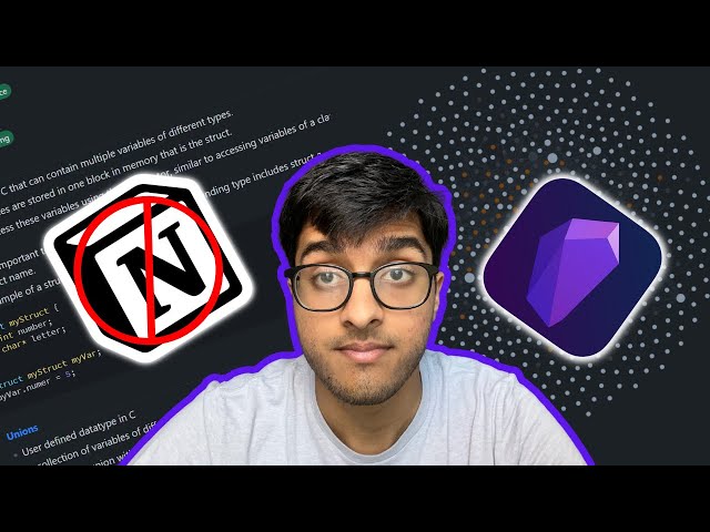 How I Take Notes For Computer Science With Obsidian: A Deep Dive and Tutorial