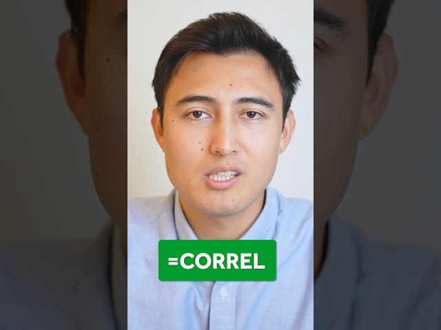 Correlation Analysis in Excel