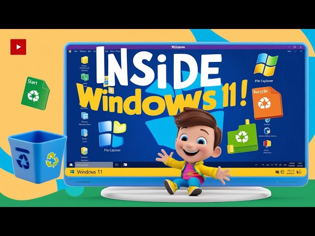 "Introduction To Windows 11" | Learning The Basics For Kids