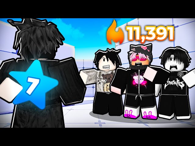 5 PROS vs 1 SECRET NOOB..(Roblox Rivals)