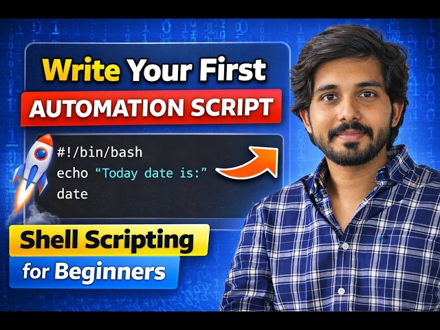 Write Your First Automation Script 🚀 Shell Scripting for Beginners