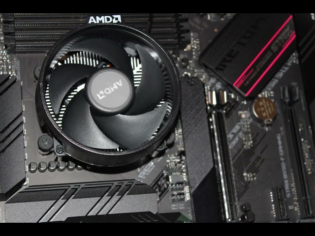 Swapping out the intel i5 12th gen for an AMD 5600 and Motherboard !Music is alien code