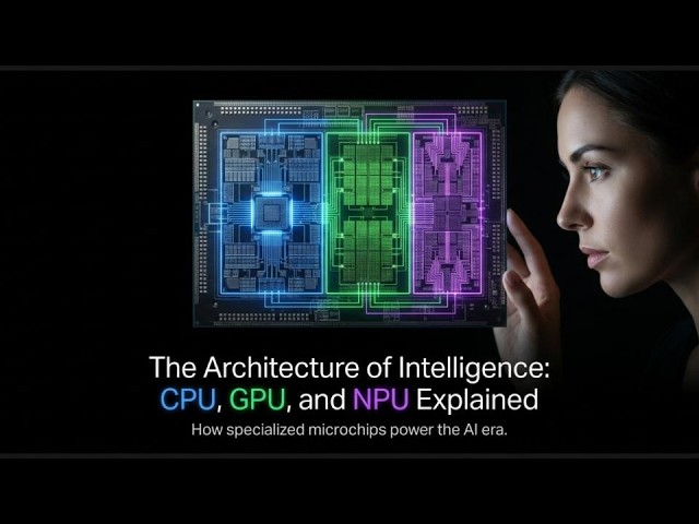 CPU vs GPU vs NPU Explained: The Architecture of Intelligence