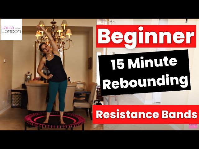 Beginner 15 Minute Rebounding Home Workout (Anti-Aging)