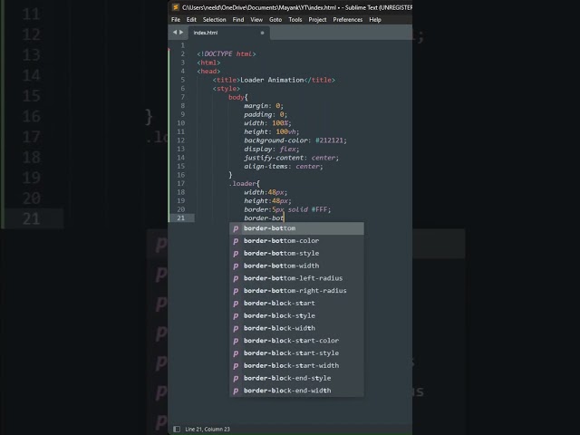Create a Dynamic Circular Loader Animation with HTML & CSS | Code ka Chaska | #CodekaChaska