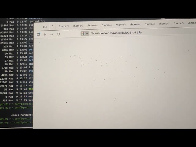 Firefox: no built-in error detection for forever looping