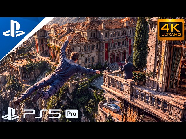 STEALING A BILLIONAIRE'S TREASURE in UNCHARTED 4 | Ultra Graphics Gameplay [4K 60FPS] PS5 PRO