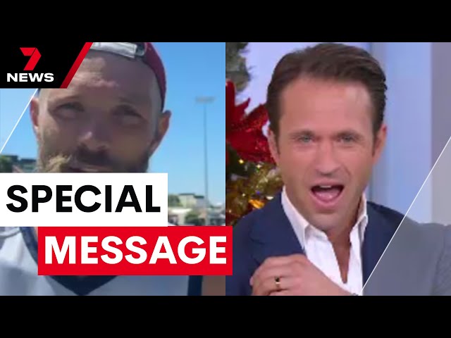 Matt Doran receives farewell from Demon players | 7NEWS