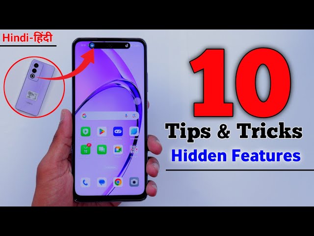Oppo A3 Pro Tips And Tricks | Top 10 | Oppo A3 Pro 5G Hidden Features