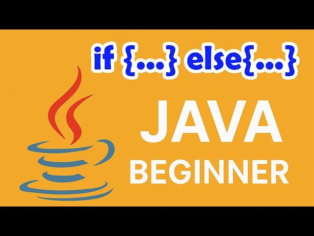 How to if else in Java - Very Basics