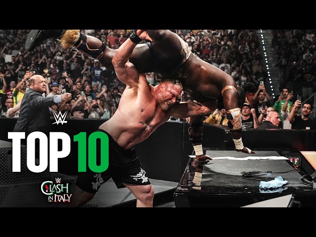 Top WWE Clash in Italy 2026 moments: WWE Top 10, May 31, 2026