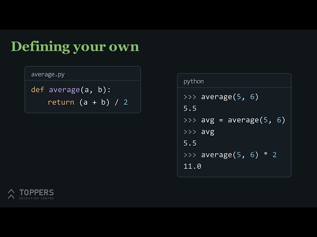 06. Functions | Python Programming