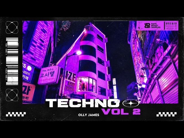 Olly James: Techno 2 (Sample Pack) ¡YA DISPONIBLE!