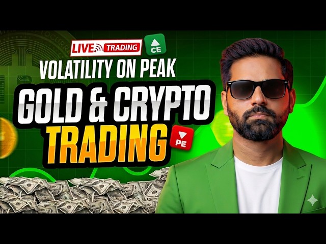 🔴BTC Live Trading | crypto live trading | live trading | Gold & live crypto trading