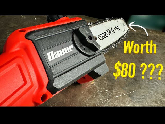 A Cut Above The Rest  |  Bauer 20v Pole Saw Review