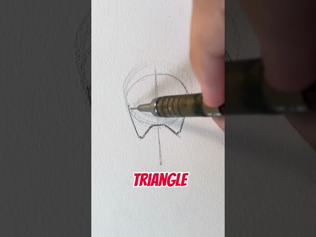 How to draw face from lower angle || Jmarron