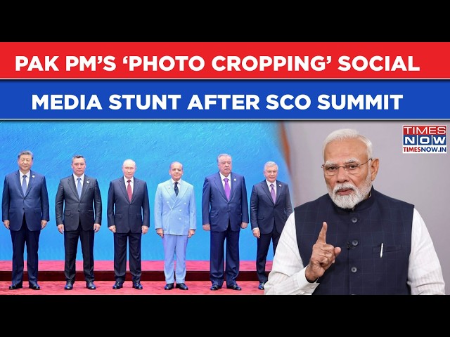 Pakistan's Shehbaz Sharif Crops Indian PM Modi From SCO Family Picture, Social Media Stunt Draws Ire