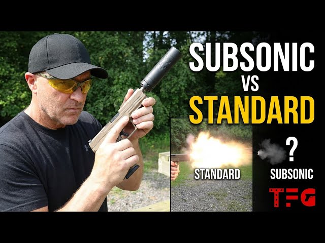 Subsonic vs Standard 5.7x28mm | Suppressed Handgun Test