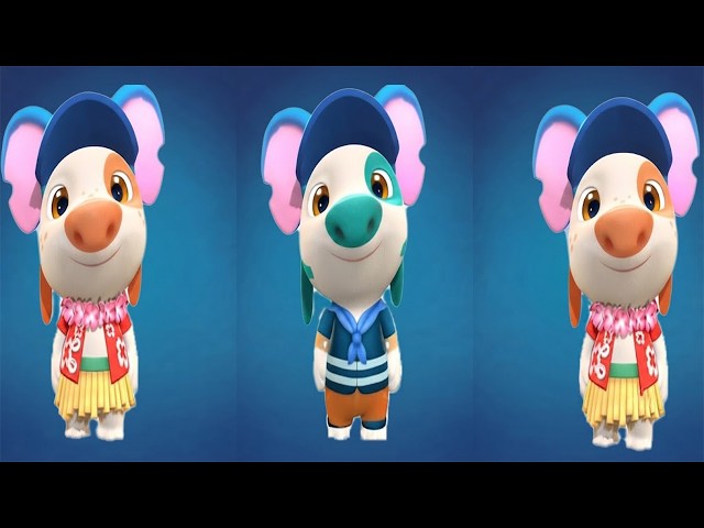 Unlocking All 3 Hank Outfits & Custom Looks! My Talking Hunk Island