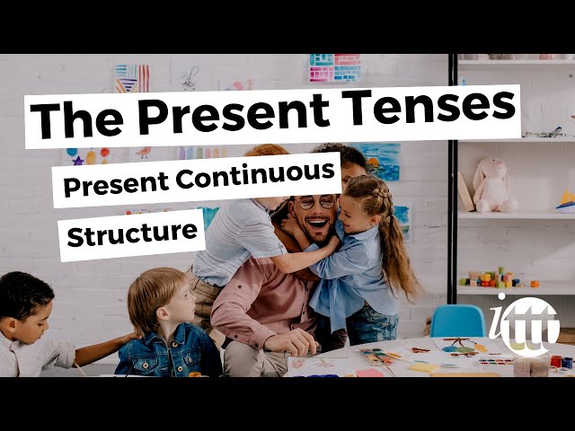 English Grammar - Present Continuous - Structure