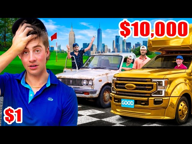 $1 vs $10,000 Golf Road Trip Across America Finale
