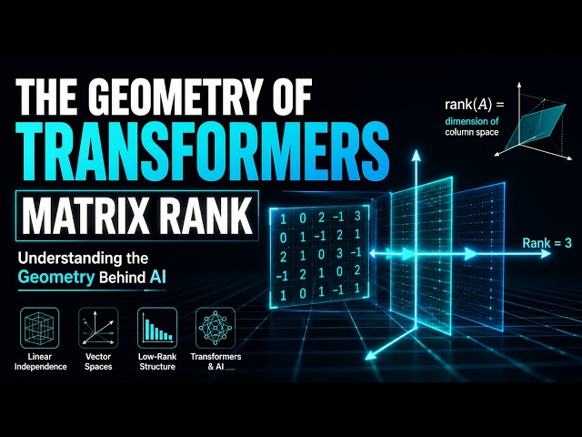 The Geometry of Transformers: The Hidden Power of Matrix Rank