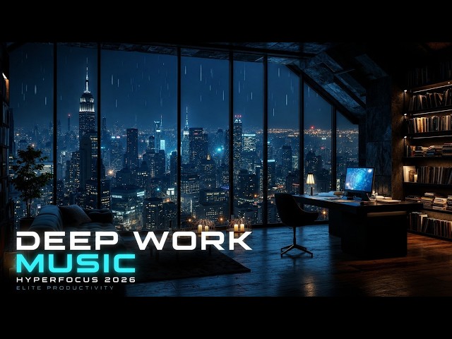 Deep Work Focus And Productivity Sound For Hyperfocus Mode - Elite Success Mindset Mastery