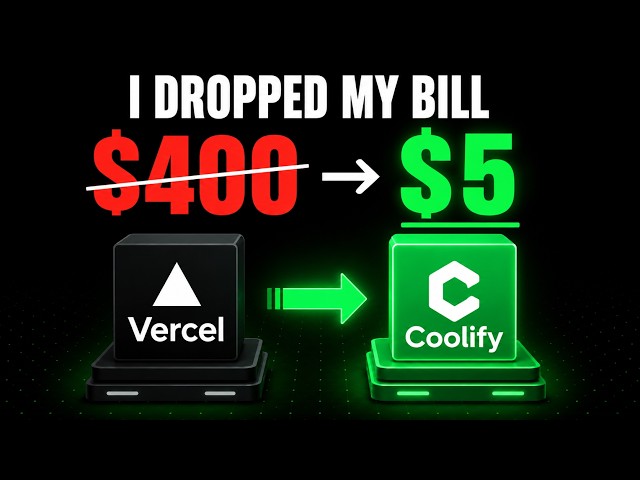I Replaced Vercel With Coolify and My Hosting Bill Dropped From $400 to $5