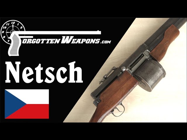 Samostril Netsch: Bizarre Prototype Czech Automatic Rifle