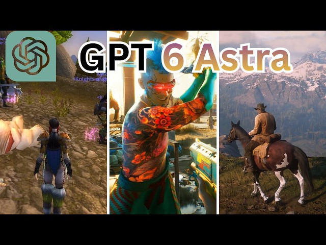 GPT 6 Astra Makes 3 Games From Scratch (Using Blender)