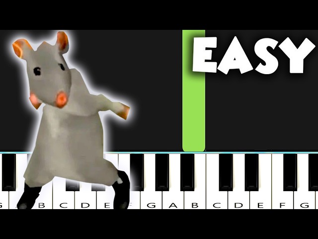 Rat Dance Meme EASY PIANO
