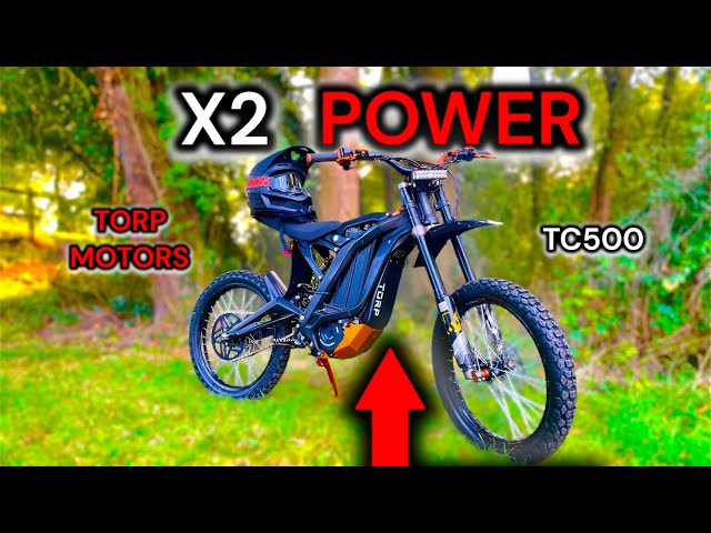 x2 Powered Surron Light Bee X(2023)  - Torp TC500 Installation & First Ride!!!
