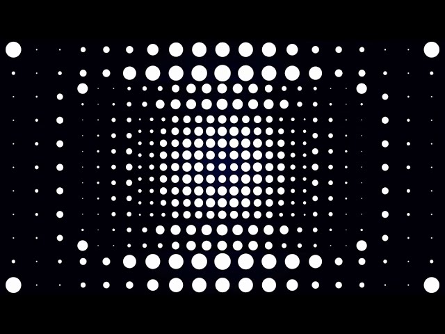 STROBE Light LED WALL  music background  Ultra Trippy Black & White Psychedelic VJ Loop )