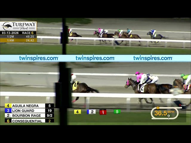 RACE 6 PROGRAM 3 13 2026