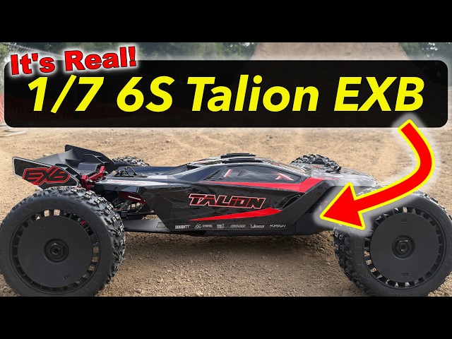 1/7 Arrma Talion 6S EXB  - Best RC monster truck basher truggy?