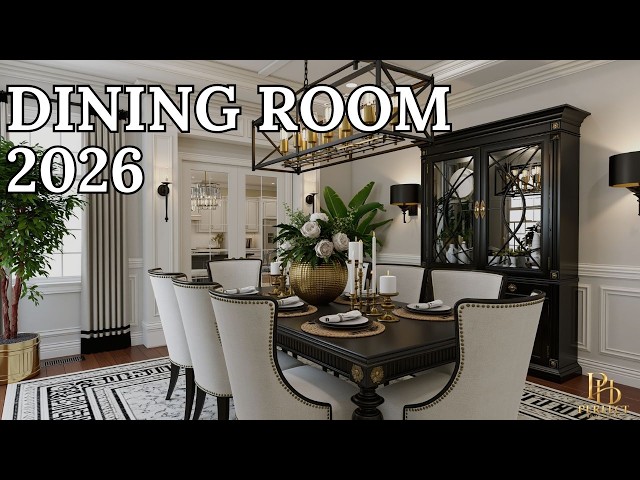 2026 Dining Room Trends You Don't Want to Miss | Luxury Interior Inspiration.