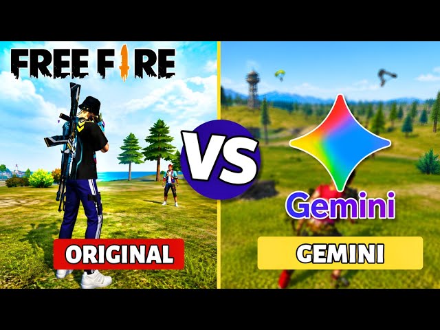I ASKED GEMINI AI TO MAKE A FREE FIRE GAME!