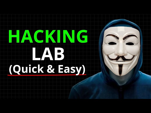 How to Build a Hacking Lab in 10 Minutes (No Budget)