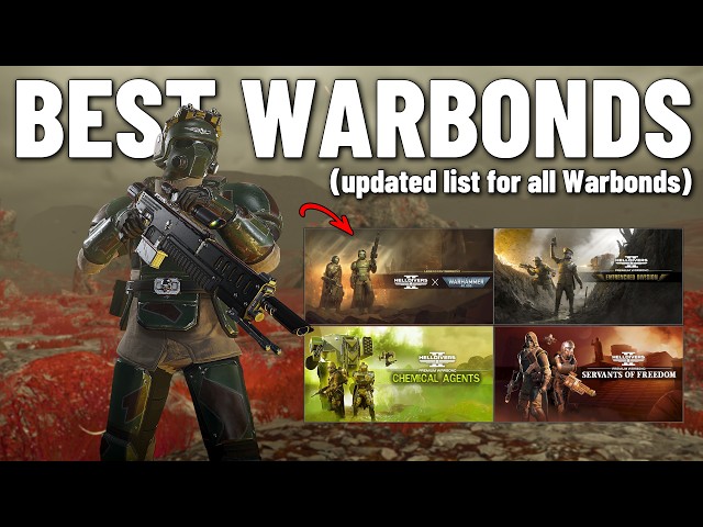 Helldivers 2 – Top 5 Best Warbonds You Should Get After the 7.0 Update