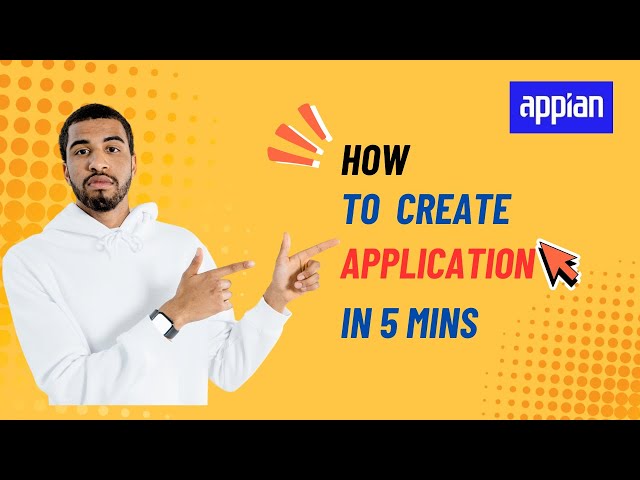 Appian : How To Create Application in Appian #appian #tutorial