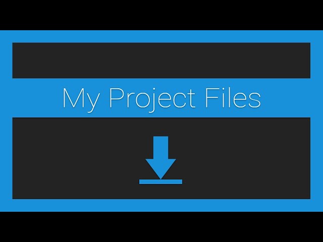 How to Download My Project Files under My Videos