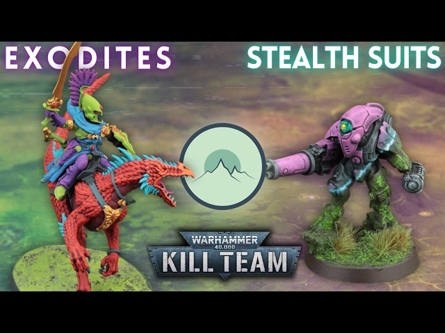 Exodite Dragon Masters vs. XV26 Stealth Battlesuits [Kill Team Battle Report]