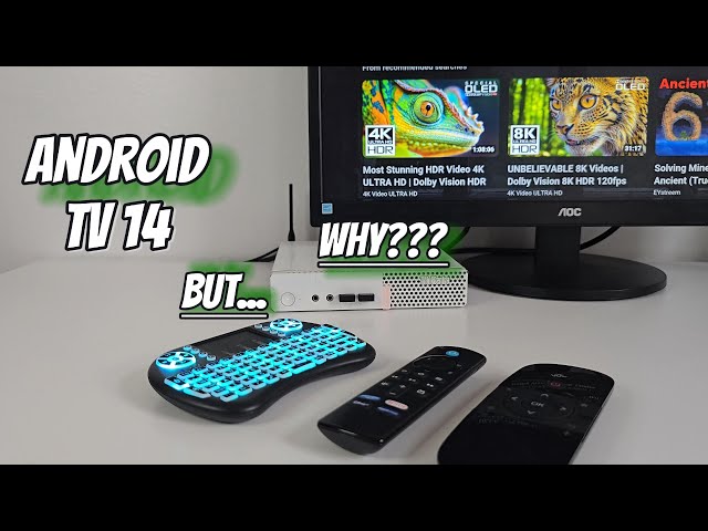 Android TV 14 on Any PC – But There’s a Catch!